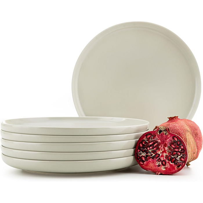 Набор обеденных тарелок на 6 персон, 6 тарелок 27 см Konsimo