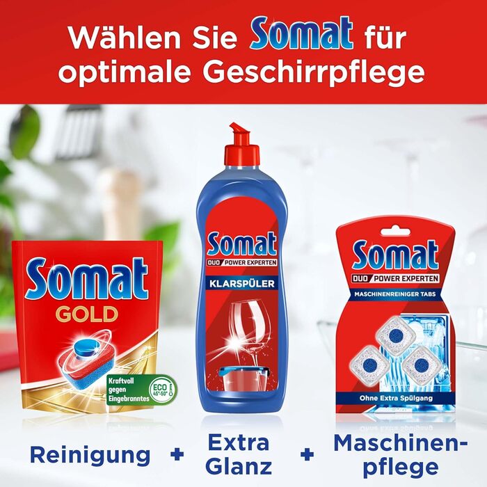 Таблетки для посудомийної машини 80 таблеток Somat