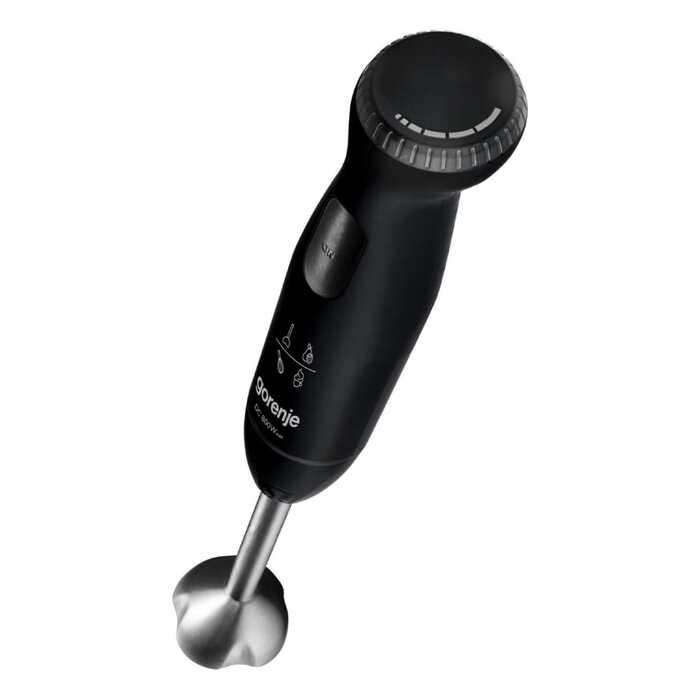 Gorenje Блендер заглибний 800Вт, 3в1, чаша-500мл, подрібнювач, чорний