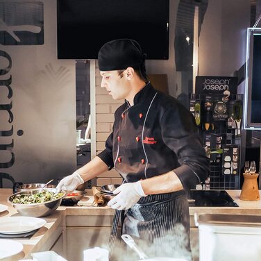 Кухонна шапочка 2 шт чорна CRLLDPM