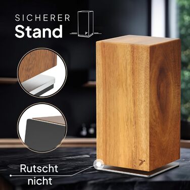 Блок для ножів, що обертається на 360 градусів Mahona