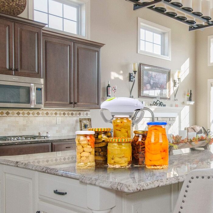 Відкривачка для банок електрична біла Chulovs