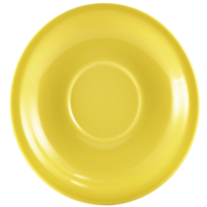 Блюдце 14,5 см, жовте, Color Tea, GenWare