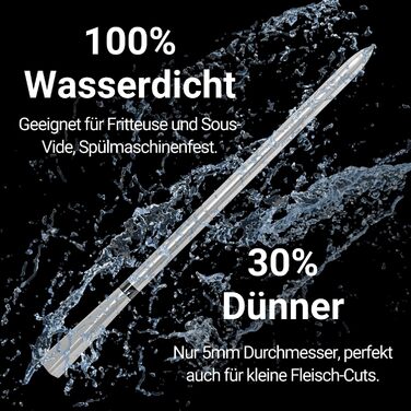 Термометр для мяса термостойкий до 550 MEATER