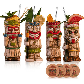 Коктейльні склянки у гавайському стилі USEEKRIL