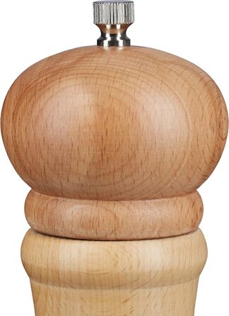 Деревянная мельница для перца и соли 40 см, набор 2 предмета Relaxdays