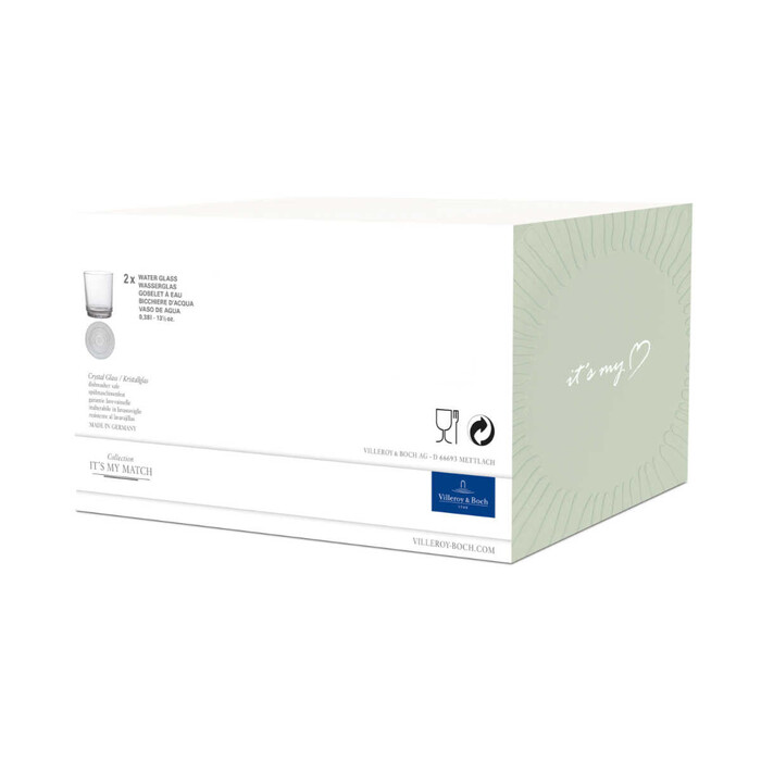 Склянки 380 мл зелені 2 предмета Its my match Villeroy & Boch