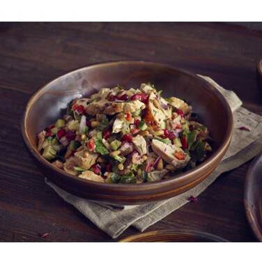 Миска глибока кругла 27.5хh 6.5 см, Terra Porcelain Rustic Copper, GenWare