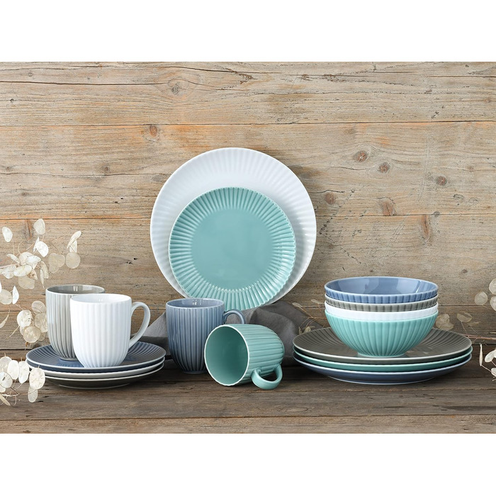 Набор посуды на 4 персоны, 16 предметов, Allegra Creatable