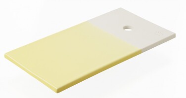 Прямокутне блюдце для закусок Revol Color Lab, лимонне, 24,5 х 13 х 0,8 см