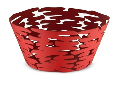 Чаша для фруктов 21х10 см красная Barket Alessi