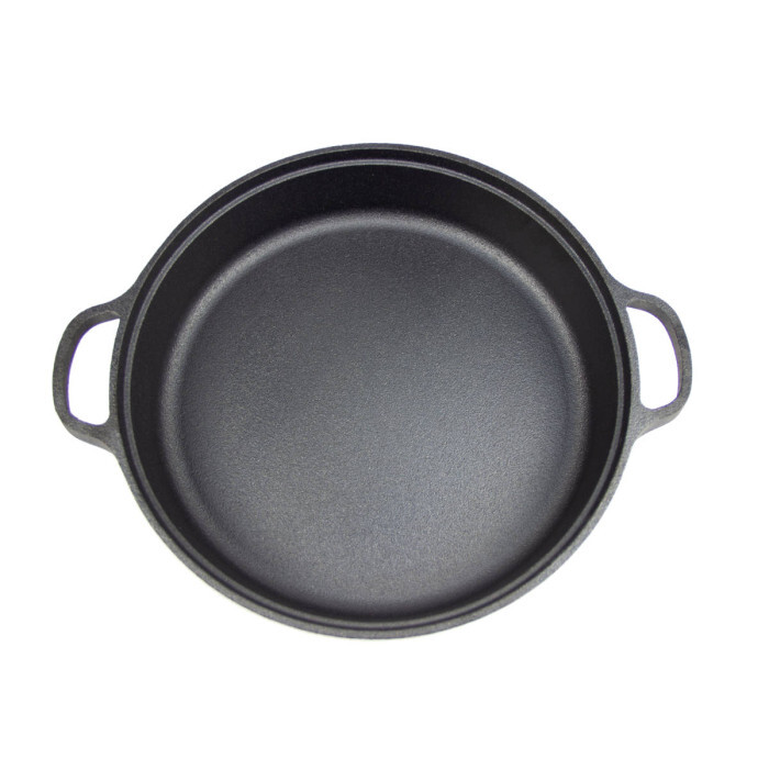 Чавунна сковорода з скляною кришкою Ø30 см GRILLI 777191 Код: 012714