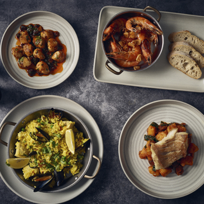 Сковорода Paella 21*2.5 см, з ручками, Vintage Steel, GenWare