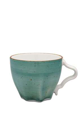 Чашка Lubiana Stone age decor 250 мл бірюзова 4606-6630L
