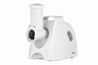 ARDESTO М'ясорубка, 1900Вт, 1.8кг/хв, 3 решітки, насадка для ковбас, кеббе, 4 терки, пластик, білий