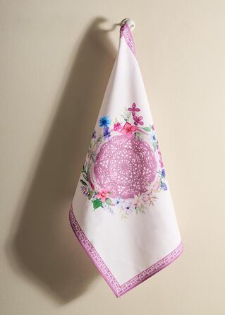 Набір з 3 багатоцільових кухонних рушників Maison d&39 Hermine Rural Christmas, 100 бавовна Барні рушники День подяки/Різдво (50 см x 70 см) (12 шт. - Шардон)