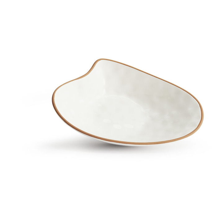 Блюдо для морепродуктів з 2 частин біле Sagaform