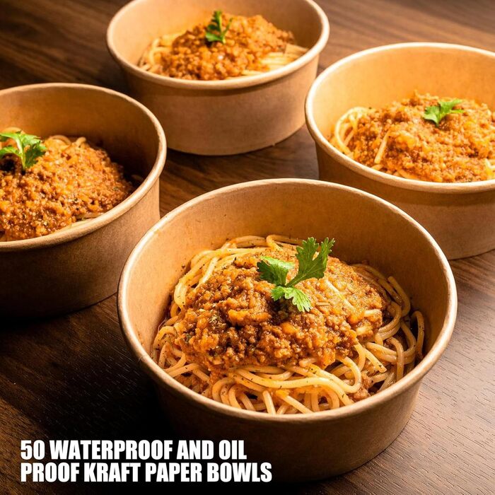 Набір паперові стаканчики для морозива 50 шт. 240 мл BAIFULAI