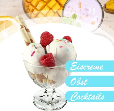 Набор креманок для мороженого 6 шт. 300 мл KADAX