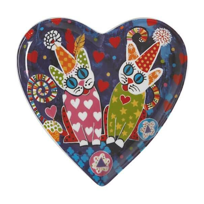 Тарілка десертна Maxwell Williams Cup Cakes LOVE HEARTS, фарфор, діам. 15,5 см