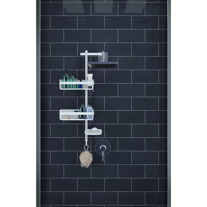 Організатор для душа 48х74,7х12,5 см білий Flipside Umbra