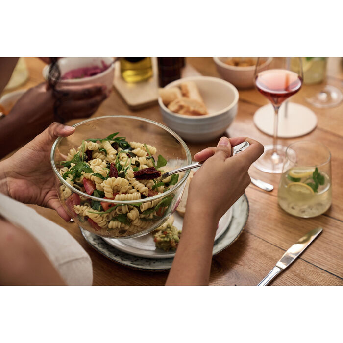 Набір мисок з вакуумними кришками, 6 предметів, прозоре скло Fresh & Save Zwilling