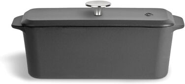 Чугунная форма для выпекания хлеба серая 33,5 x 13 см Springlane