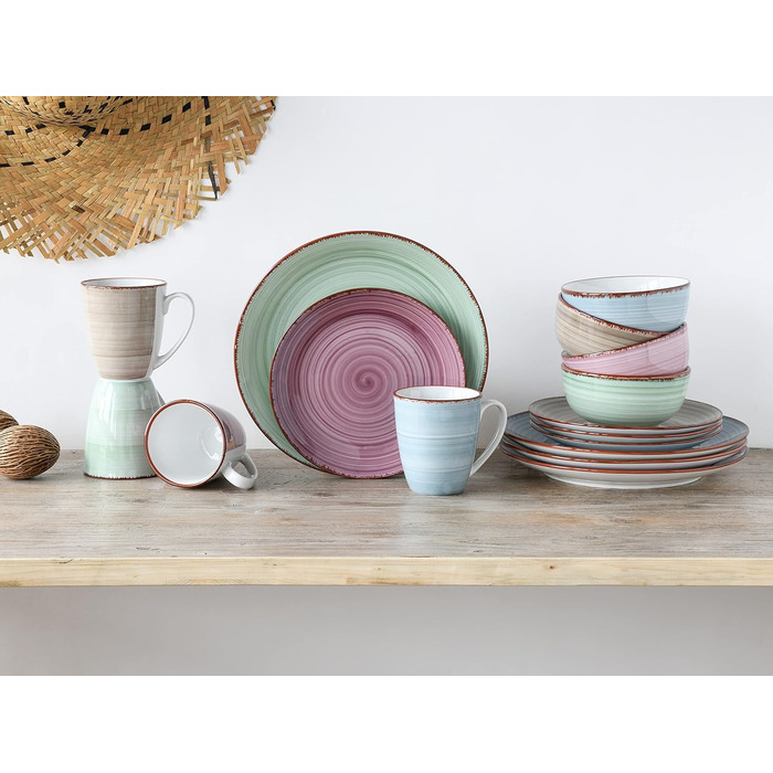 Набір посуду на 4 персони, 16 предметів, Samba Creatable