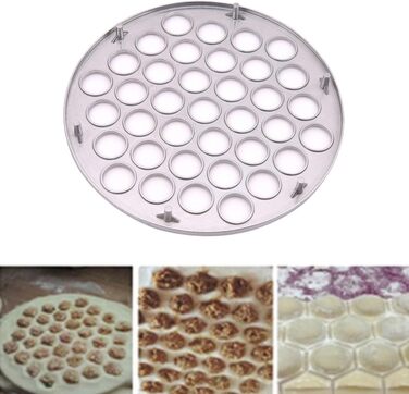 Форма для пельменів з нержавіючої сталі 25 x 25 x 2 см Vilgftyiet