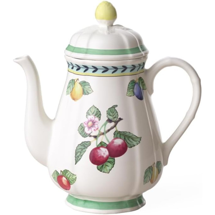 Кавник 1,1 л білий з розписом French Garden Fleurence Villeroy & Boch