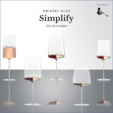 Набір із 2 келихів для вина 555 мл Simplify Zwiesel Glas