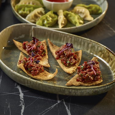 Тарелка овальная 28 см, Kozo Porcelain Midori, GenWare