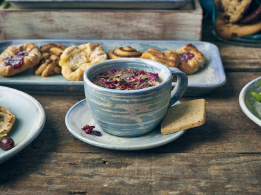 Чашка 285 мл, голубая, Terra Porcelain Seafoam, GenWare