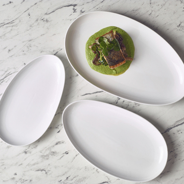 Тарелка овальная 26*15 см, Organic, GenWare