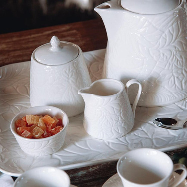 Піднос сервірувальний La Porcellana Bianca BOSCO, порцеляна, 20 х 15 см