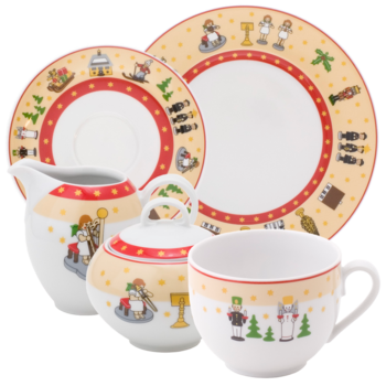 Кавовий сервіз на 6 персон Aronda Erzgebirge Kahla