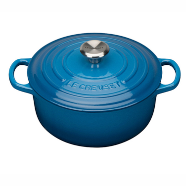 Каструля / жаровня з кришкою 20 см, синій Le Creuset