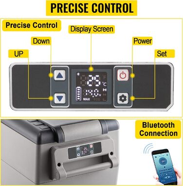 Автохолодильник 35 л 60 Вт VEVOR