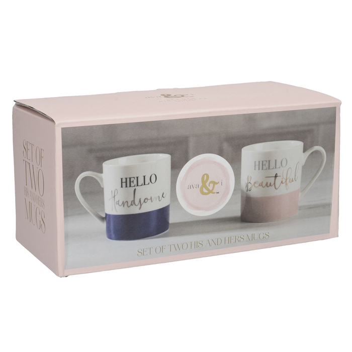Набор кружек для чая CreativeTops 'His & Hers' Special Gift, фарфор, 300 мл, 2 шт.