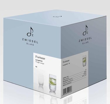 Стакан для лонгдринков 0,5 л, набор 4 предмета Fortune Zwiesel Glas