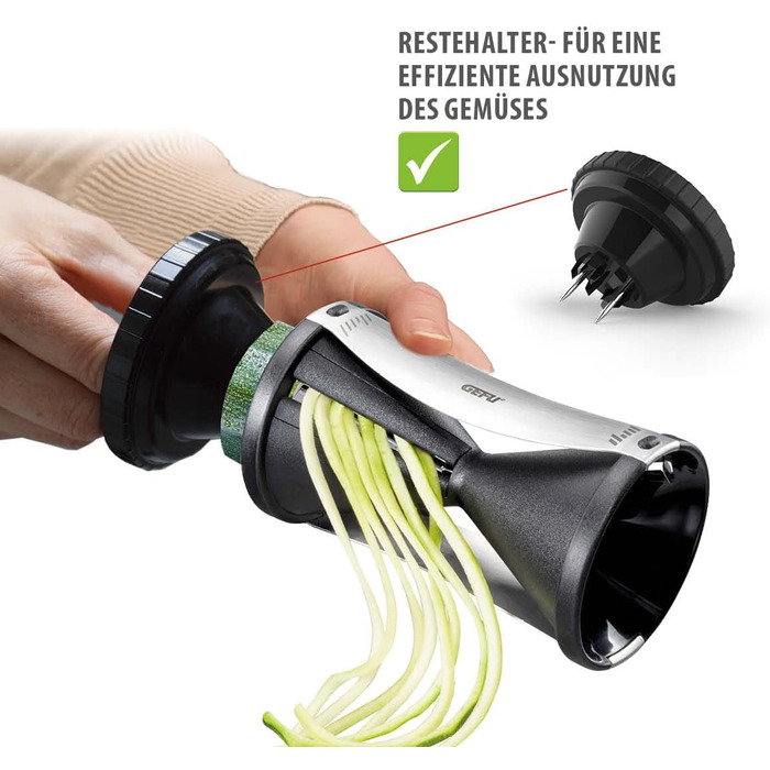 Cпіральна овочерізка SPIRELLI та ніж для овочів SENSO, набір 2 предмети GEFU