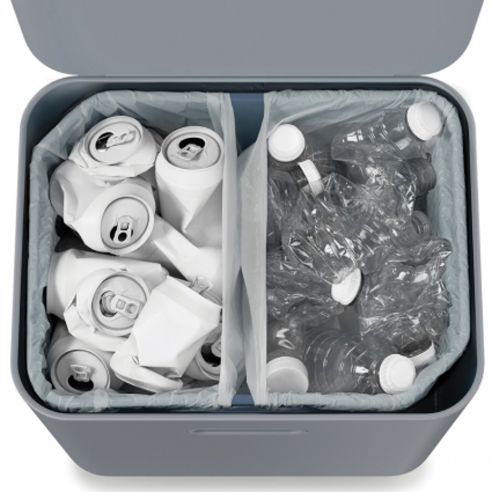 Контейнер для сміття з двома баками 60 л Totem Max Sky Joseph Joseph