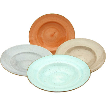 Набір з 4 тарілок для пасти 27 см, різнокольоровий  Vintage Nature Creatable