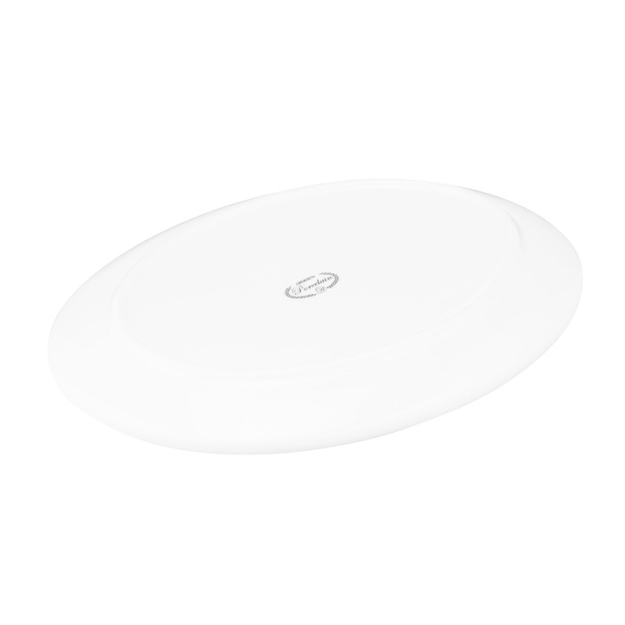 Блюдо Ardesto, 25.5х19.5см, порцеляна, овальна, білий
