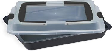 Форма для випікання 3-в-1 з кришкою 40,5x32,5 см Relaxdays