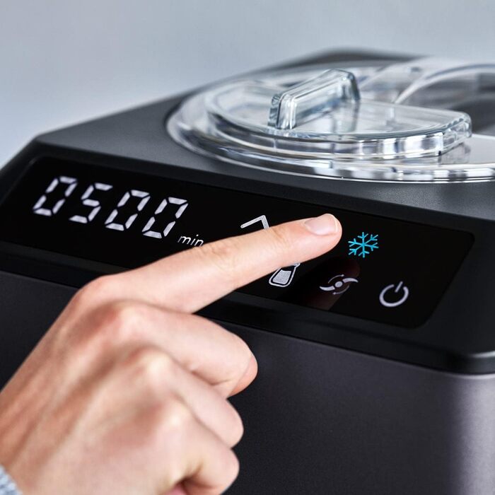 Морожениця та йогуртниця 2 в 1 з самоохолоджуючим компресором 2,5 л Springlane