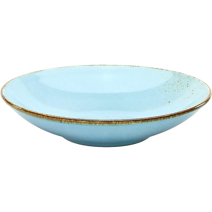 Тарілка супова 22 см, набір 6 предметів, блакитний Nature Collection Creatable