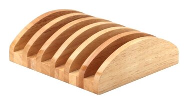 Підставка для обробних дощок, каучукове дерево 20,5 х 18 см Continenta