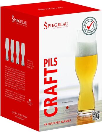 Набір келихів для крафтового пива 380 мл, 4 предмета Craft Beer Glasses Spiegelau