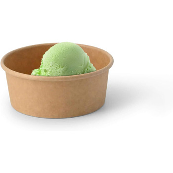 Набір паперові стаканчики для морозива 50 шт. 100 мл BIOZOYG